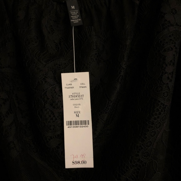 WHITE HOUSE BLACK MARKET NEW WITH TAG FANCY BLOUSE - Picture 2 of 6